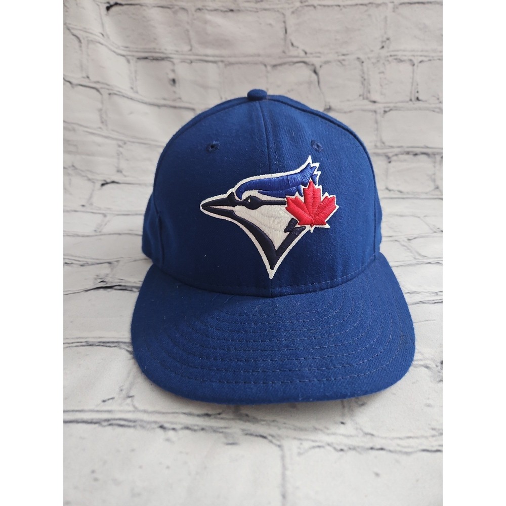 New Era Toronto Blue Jays 59Fifty Authentic On-Field Fitted Hat Cap Size 7 Blue